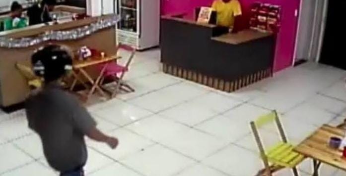 CRIMINALIDADE: Bandido armado comete assalto em sorveteria na capital 