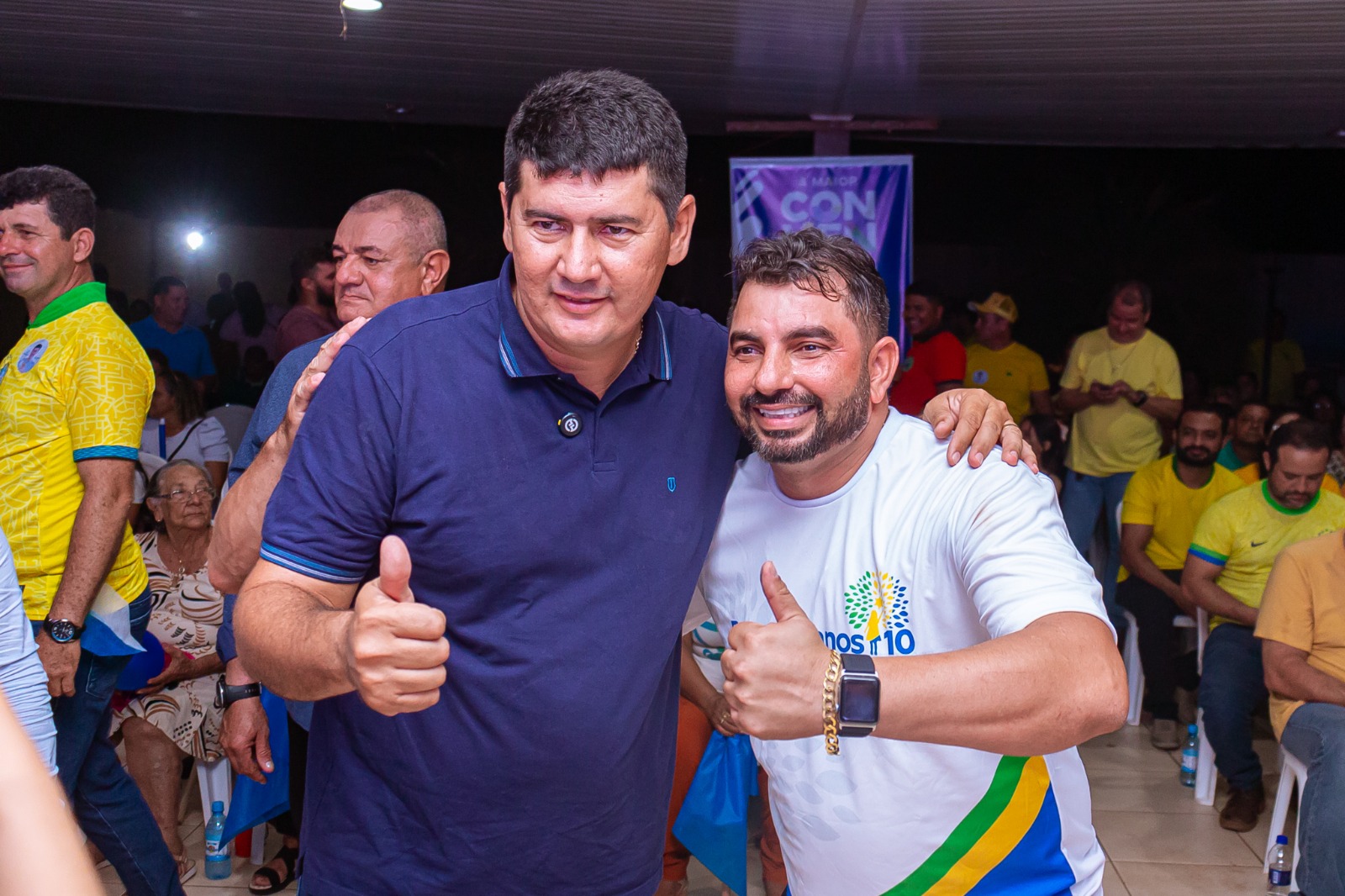 GUAJARÁ-MIRIM: Convenção homologa nomes de Netinho e Ricardinho para prefeito e vice