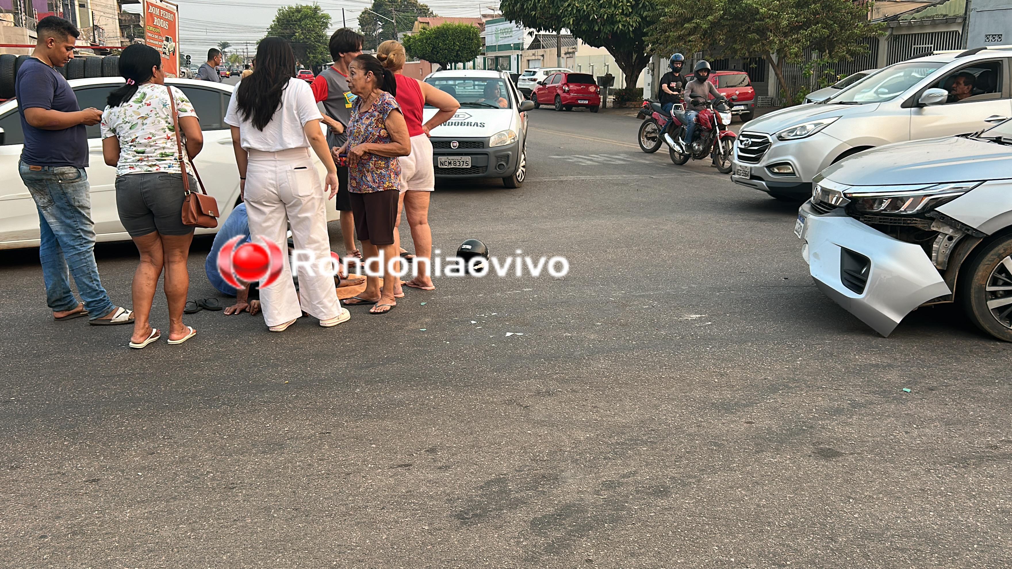 URGENTE: Criança fica gravemente ferida em acidente na Dom Pedro II