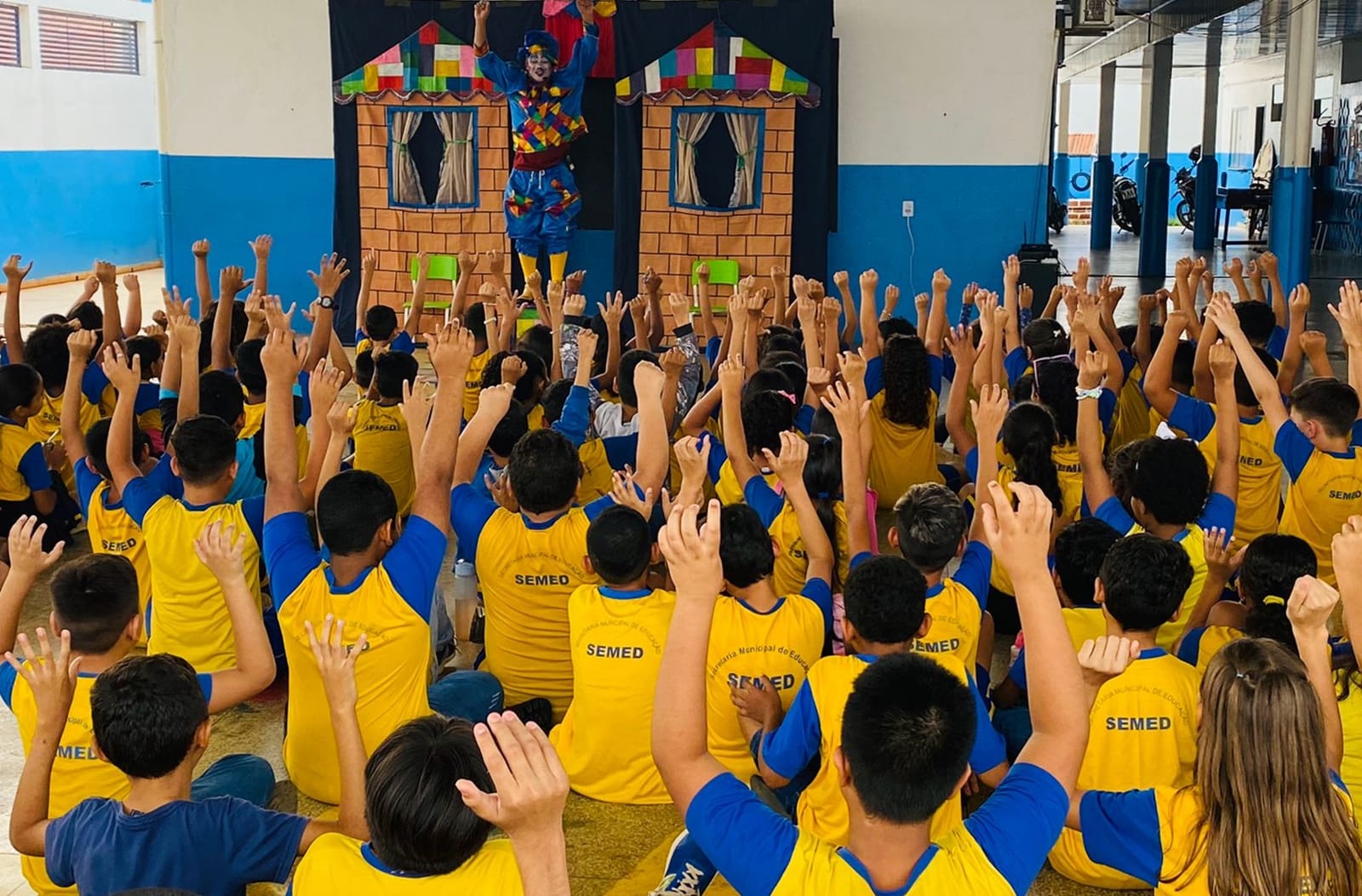 DIVERSÃO: Escola Flamboyant recebe o Teatro Vai à Escola