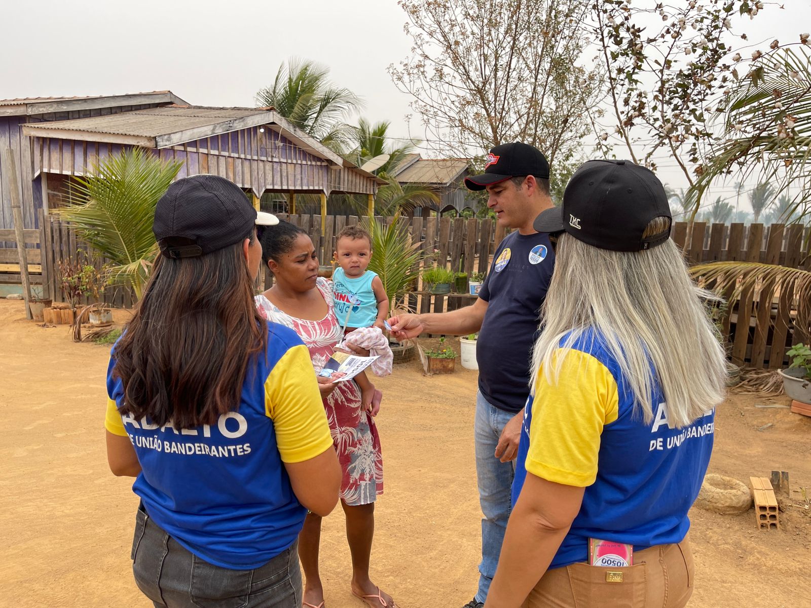 ELEIÇÕES 2024: Candidato a vereador Adalto de Bandeirantes visita Vila Petrópolis em campanha eleitoral