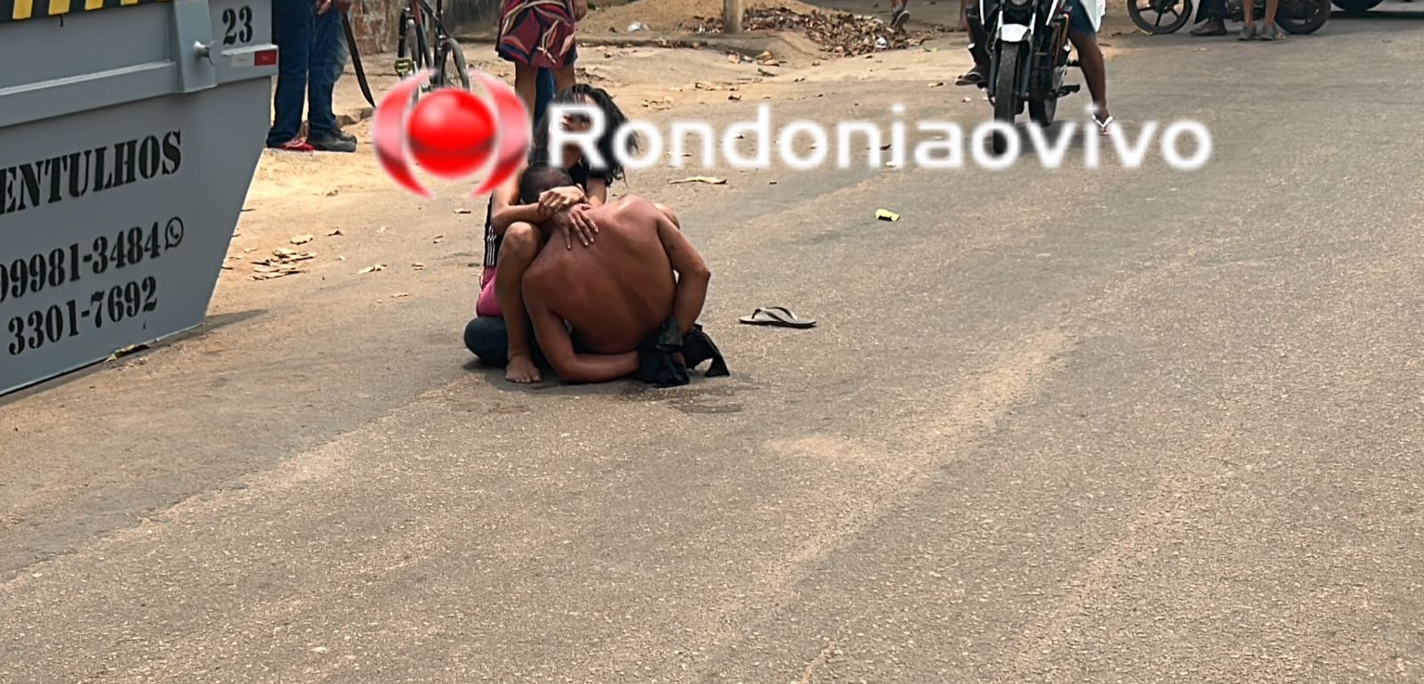 REVIRAVOLTA: Polícia prende mulher que agrediu homem após levar golpes de facão 