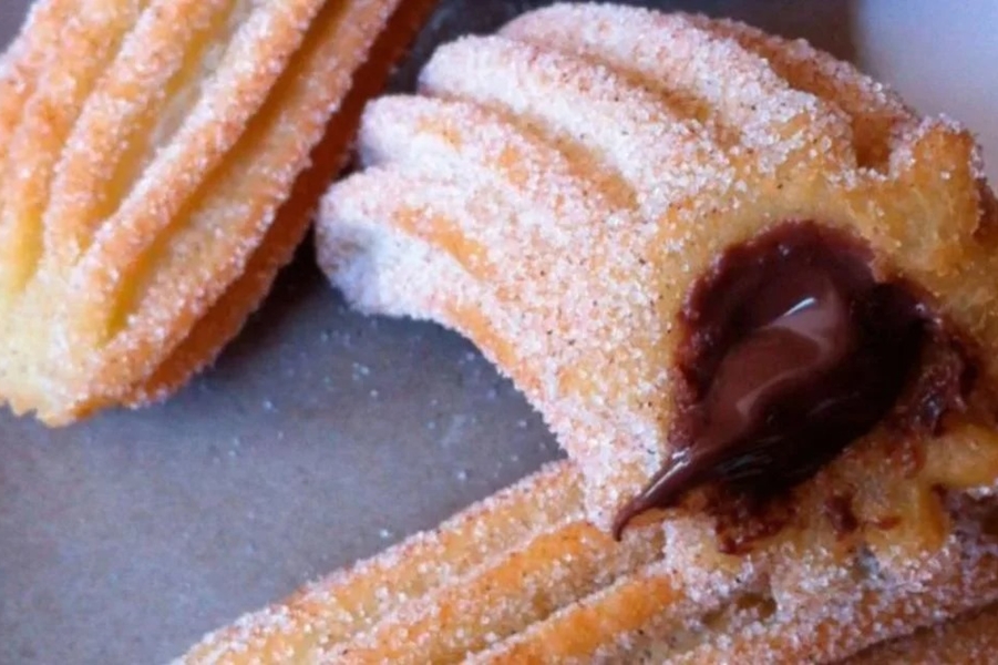 FÁCIL: Aprenda a preparar deliciosos churros de chocolate na air fryer