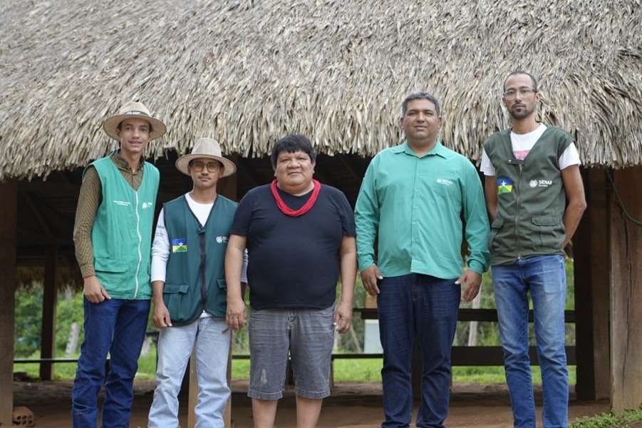 APOIO E SUSTENTABILIDADE: Assistência Técnica do Senar RO fortalece cafeicultura dos Paiter Suruí