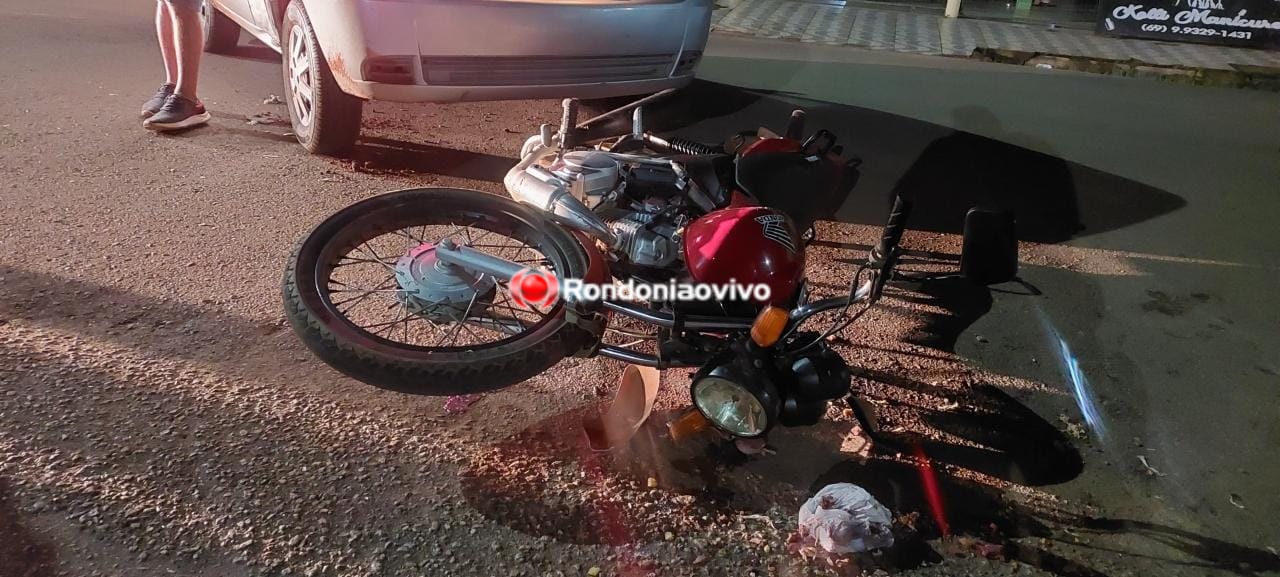 EMBRIAGADO: Motorista é preso após avançar preferencial e deixar motociclista ferido