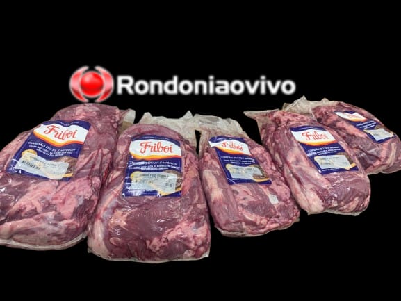 FLAGRANTE: Homem é preso por furtar cinco pacotes de carne no Aramix