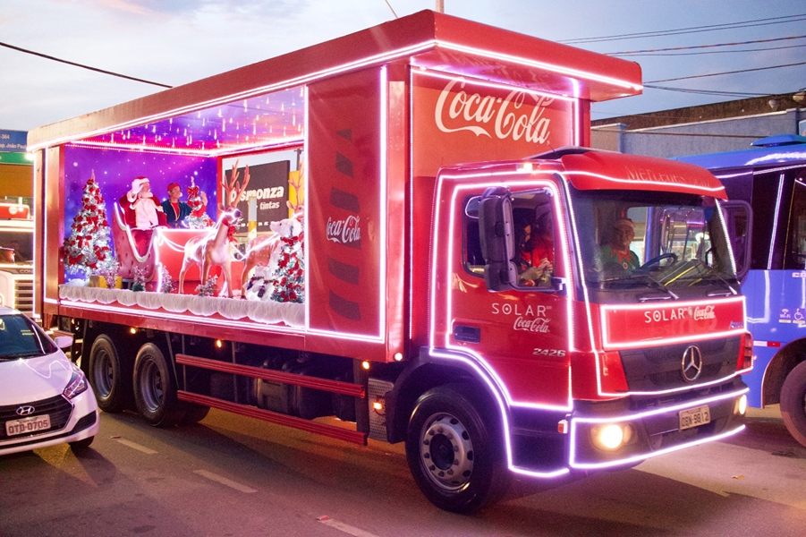 COCA-COLA: Caravanas de Natal se apresentam em três cidades de Rondônia; saiba detalhes