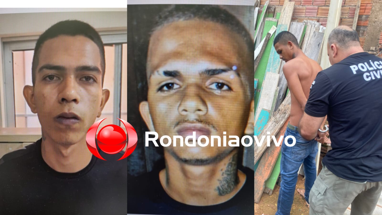 URGENTE: Acusados de matar e carbonizar corpo de jovem são presos pela Homicídios