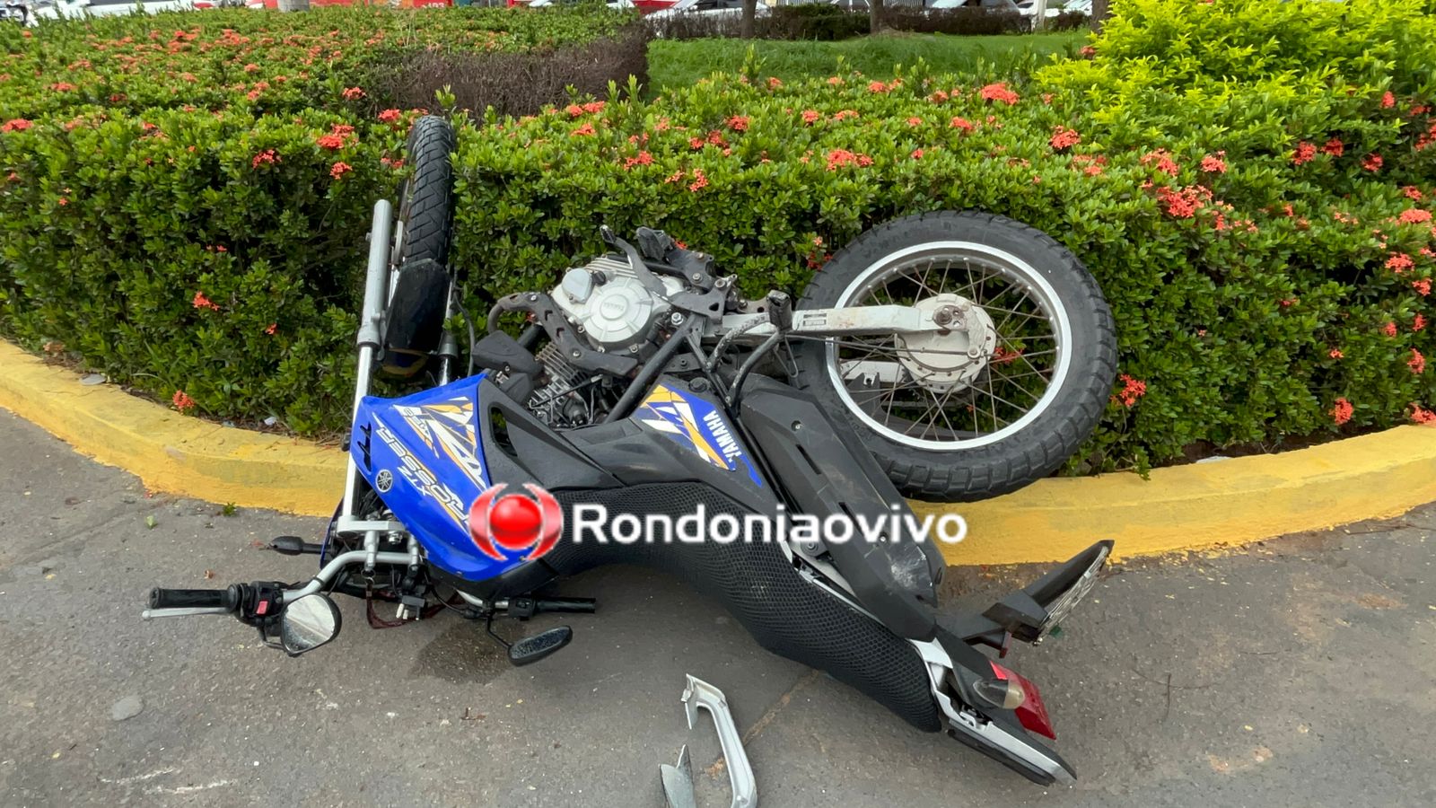 URGENTE: Acidente na Jorge Teixeira deixa motociclista em estado grave