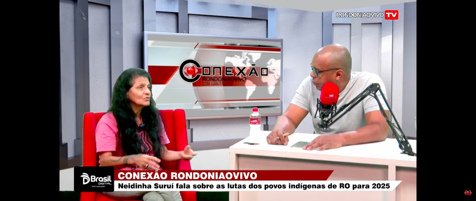 CONEXÃO RONDONIAOVIVO: Neidinha Suruí fala sobre as lutas dos povos indígenas de RO para 2025