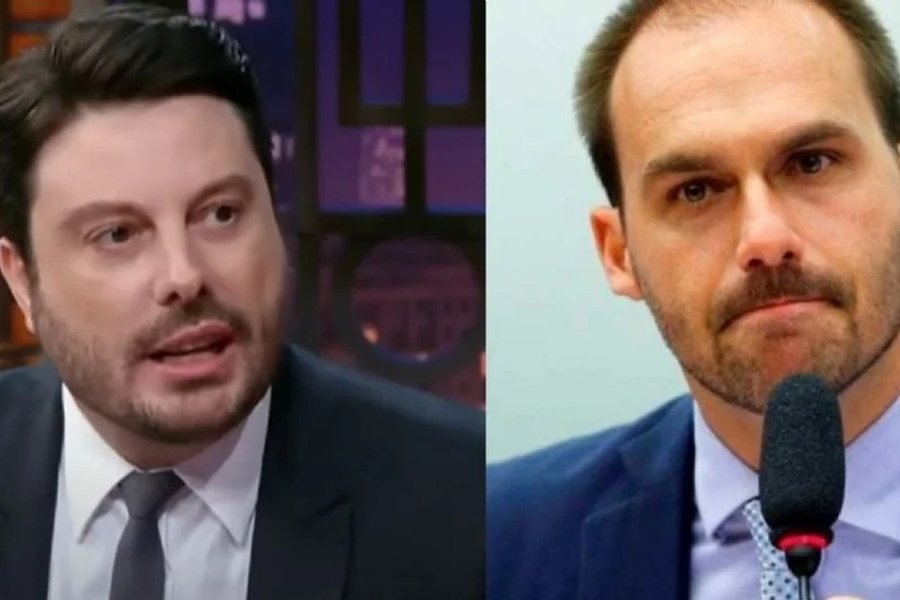 REVOLTADO: Danilo Gentili detona Eduardo Bolsonaro - 'V4g4bund0'