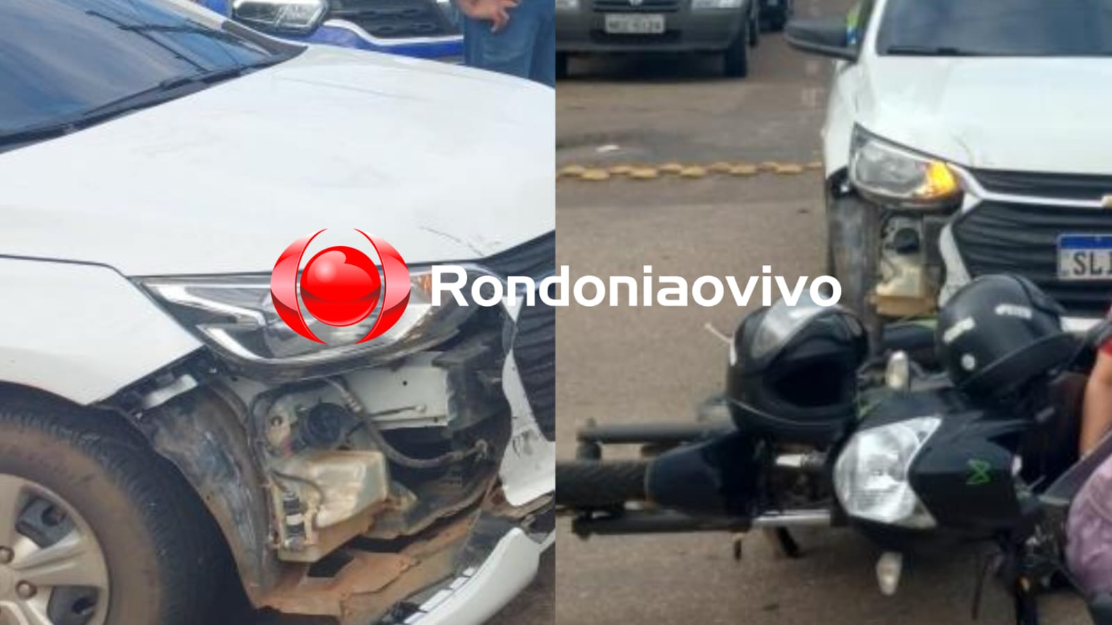 ATROPELAMENTO: Passageira de moto aplicativo sofre ferimentos após acidente na Pinheiro Machado 