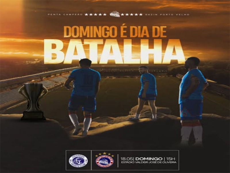 BRASILEIRÃO SÉRIE D: Gazin Porto Velho enfrenta Goianésia FC fora de casa 