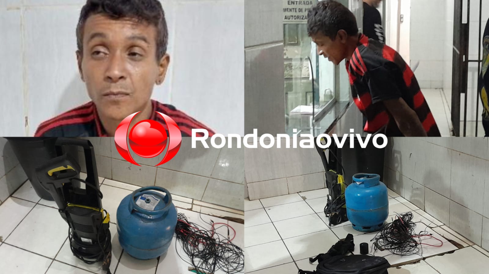 NO FLAGRA: Ladrão de residência é preso por policiais militares à paisana 