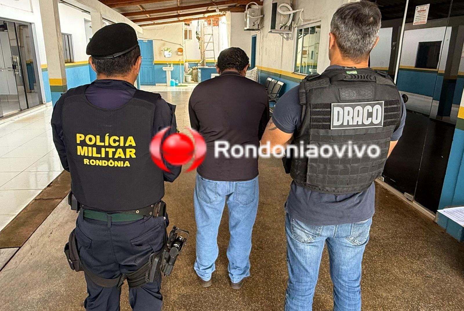CHACINA: Draco prende criminoso em RO acusado de matar cinco pessoas no CE