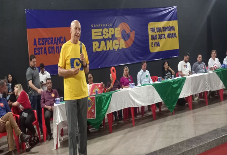 TODOS JUNTOS: Partidos de esquerda lançam o movimento ‘Caminhada Esperança’ em RO