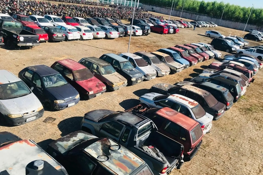 OPORTUNIDADE: Novo leilão do Detran disponibiliza mais de 419 veículos para arremate