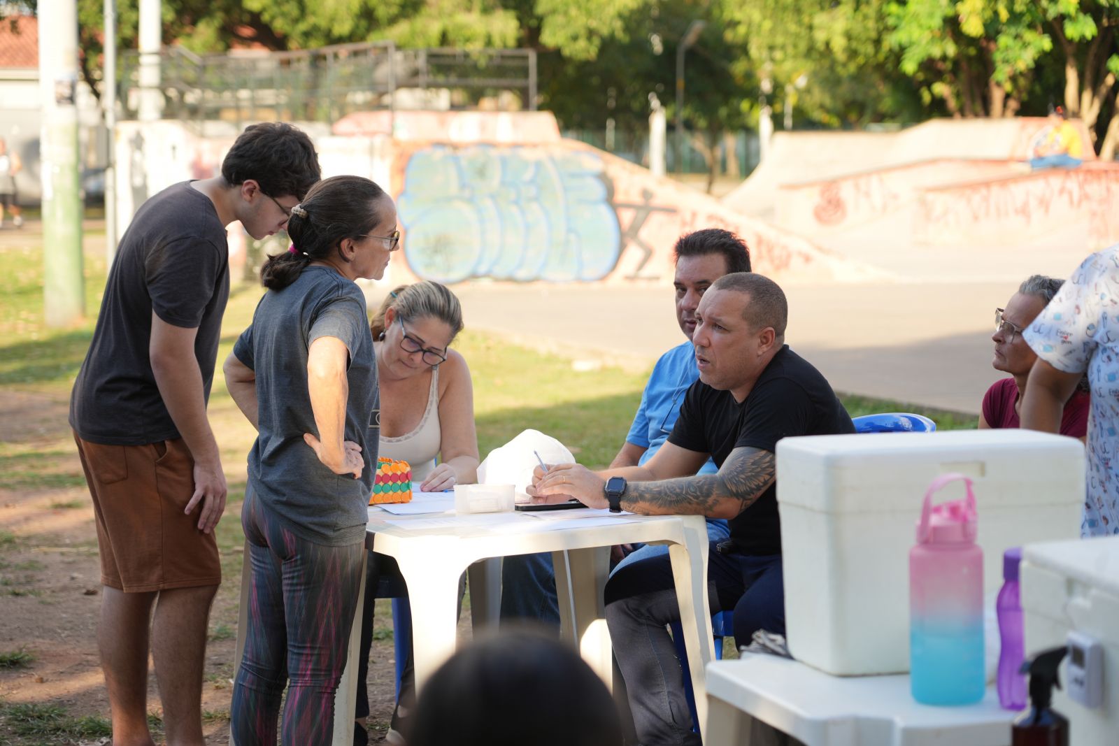 IMUNIZAÇÃO: Vacinação contra a gripe acontece no Skate Parque e em outros locais