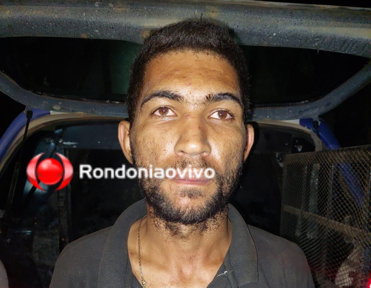 NA MADRUGADA: Equipe do sargento Machado localiza foragido no escuro embaixo de pé de árvore 