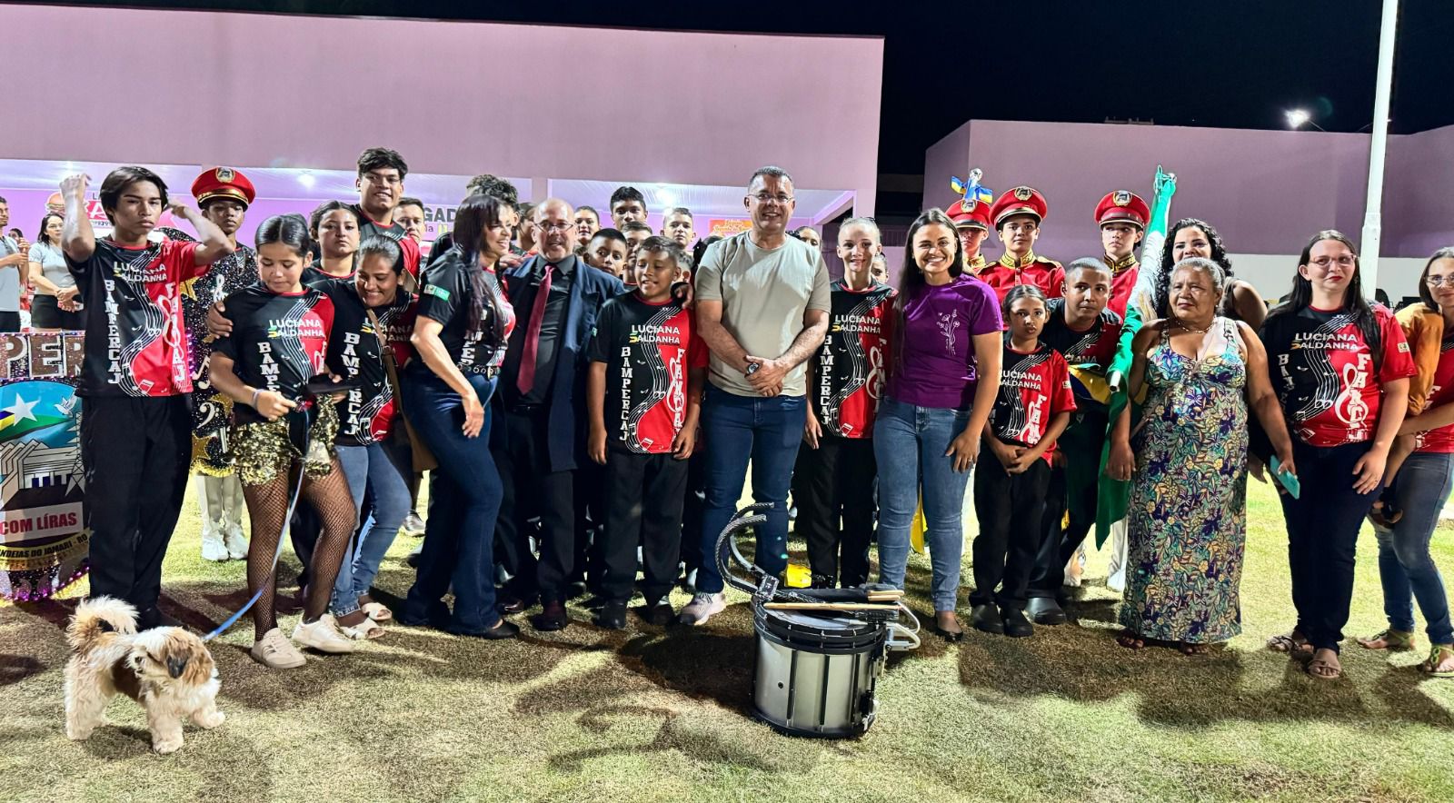 TAÍSSA SOUSA: Deputada participa de evento de fanfarra em Nova Mamoré a convite do prefeito