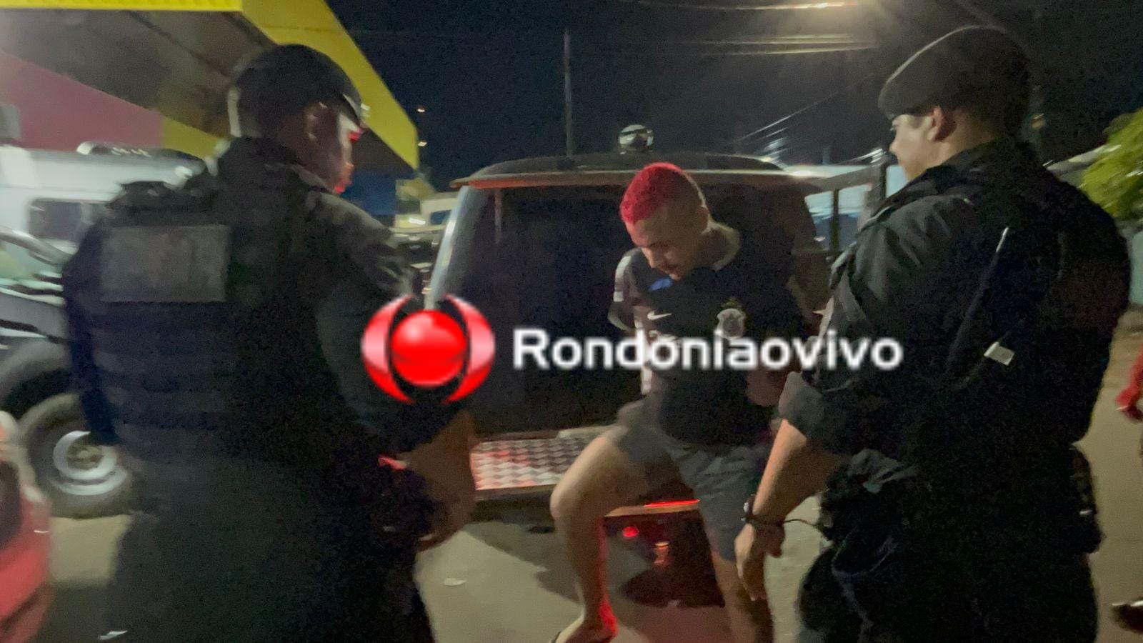 RECAPTURADO: PM prende foragido durante abordagem no Orgulho do Madeira 