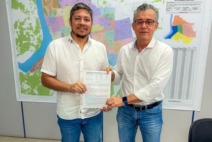 ZÉ PAROCA: Vereador e secretário da SEMDEC discutem ajustes no novo código de obras 