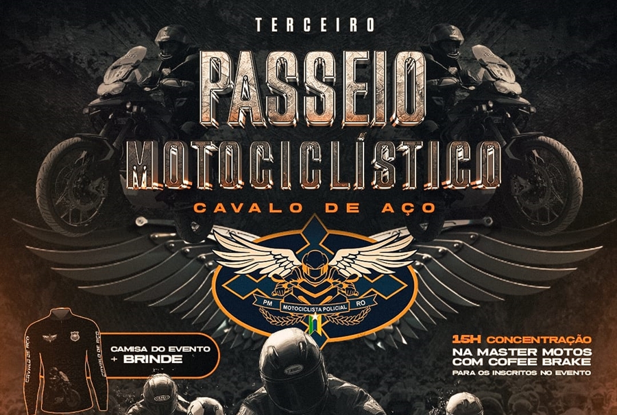 PAIXÃO SOBRE RODAS: Comboio sai da Mastter Motos e transforma pontos turísticos de PVH