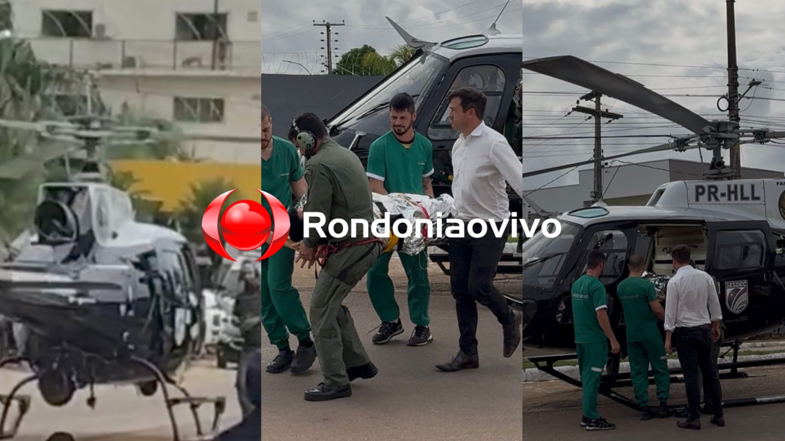 VÍDEO: Operação da Semusa e Gave socorre homem vítima de queda de telhado em escola 