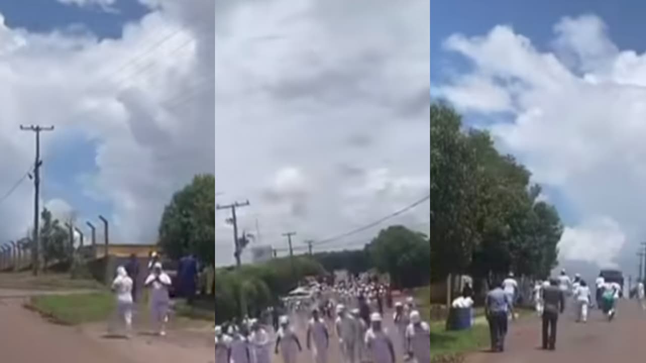 PERIGO: Vazamento de amônia em frigorífico causa pânico e mobiliza equipes de resgate