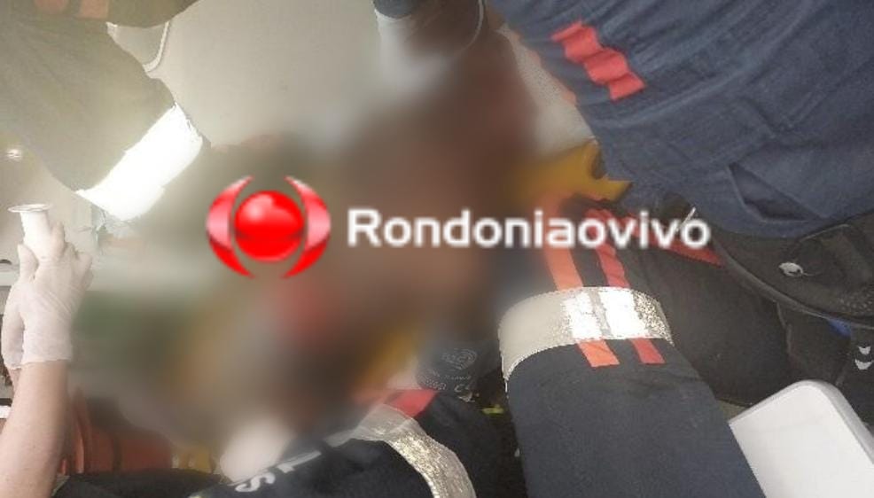 ATAQUE: Homem é alvo de tentativa de homicídio e socorrido pelo SAMU