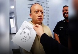 ICÔNICO: Criança faz retrato falado idêntico ao de criminosos e policiais caem na risada 