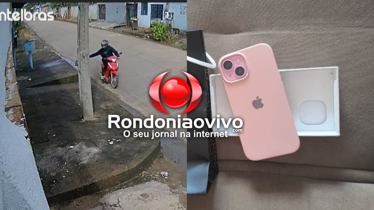 APÓS REPERCUSSÃO: Ladrão que saiu correndo com IPhone de jovem retorna para devolver
