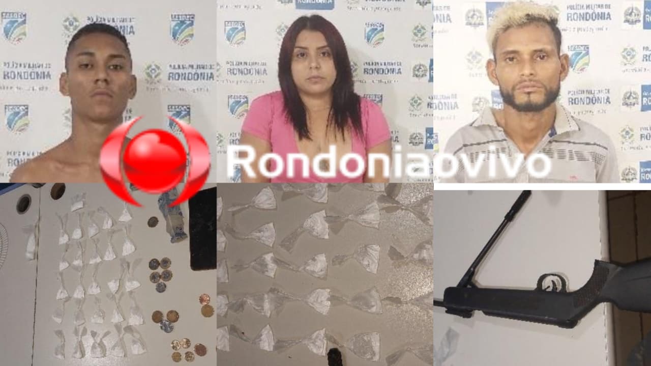 NO MARIANA: Apenada e dois homens são presos por tráfico em vila de apto abandonada