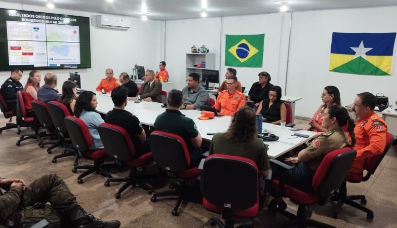 COMBATE E EDUCAÇÃO: MPRO e Bombeiros buscam alinhamento de ações de contra incêndios florestais 