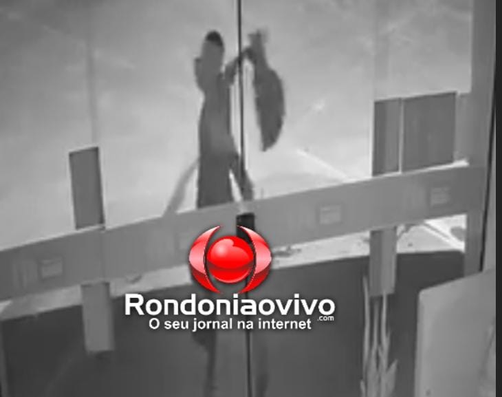 VÍDEO: Câmeras flagram criminoso furtando fraldas e lubrificante em farmácia 