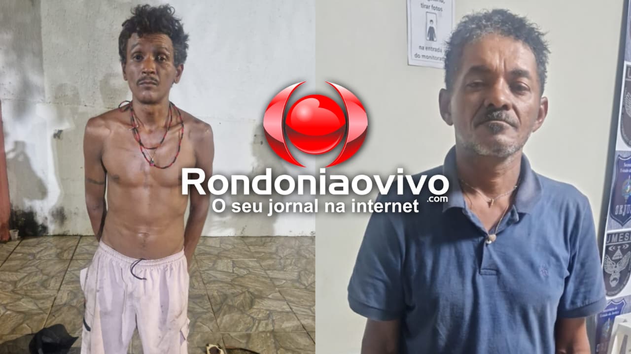 INTERCEPTADOS: Equipe da PM do 1° Batalhão prende dois foragidos em praça