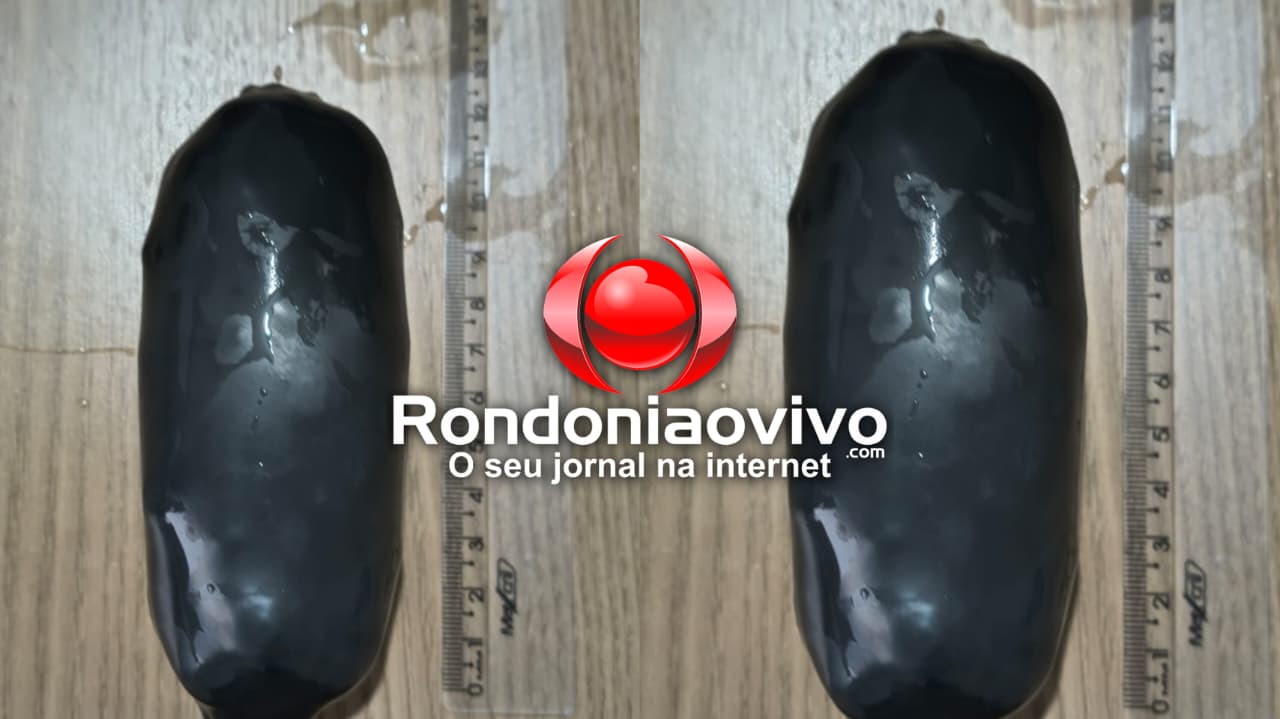 URGENTE: Mulher é flagrada com pacote de droga no @nus em penitenciária