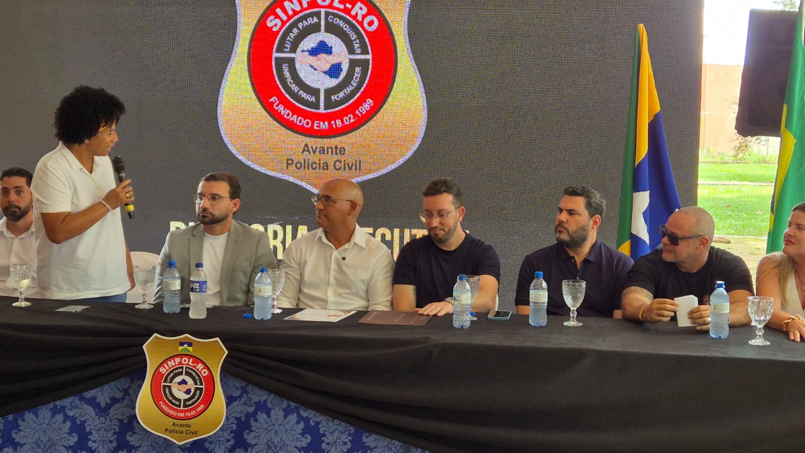 SILVIA CRISTINA: Deputada prestigia posse da nova diretoria do Sinpol em Porto Velho