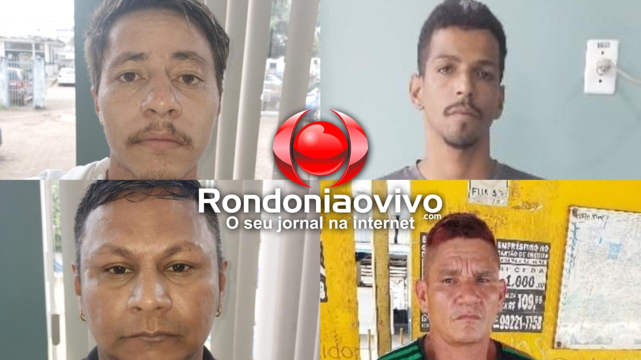 OPERAÇÃO: Varredura da PM resulta na prisão de vários foragidos  em Porto Velho