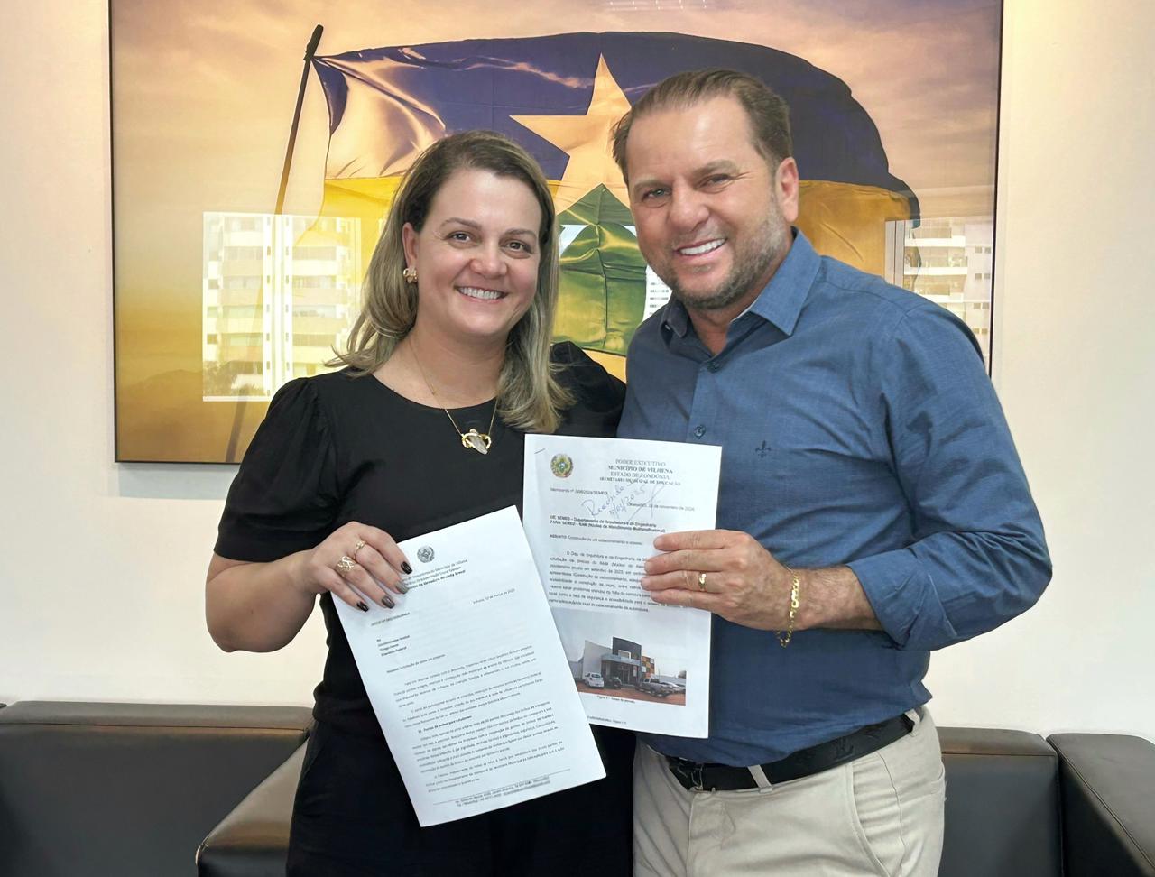 VILHENA: Curso gratuito é promovido por Cirone Deiró e Amanda Areval