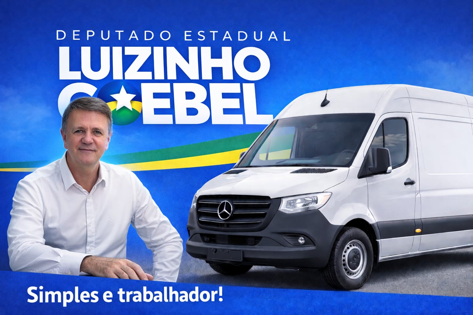 LUIZINHO GOEBEL: Recurso de deputado garante aquisição de van para Alto Alegre dos Parecis