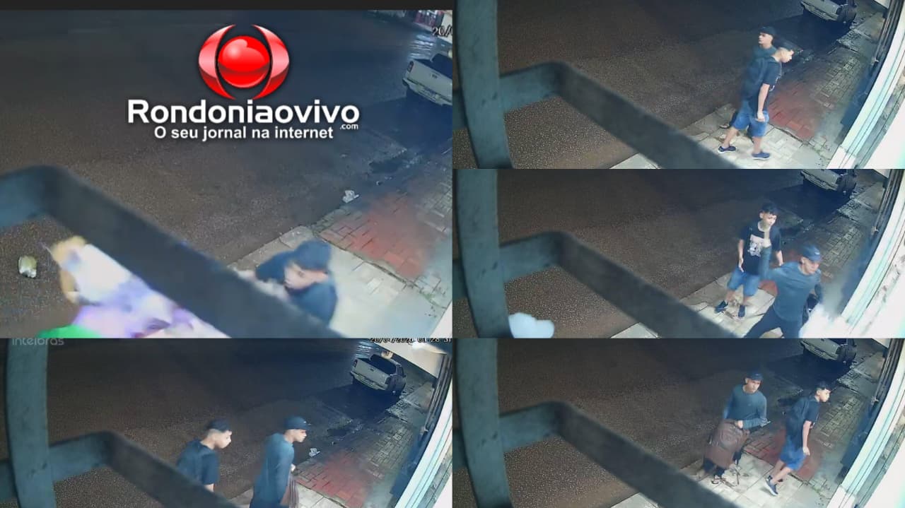 VÍDEO: Ladrões são filmados durante arrastão em loja na Calama