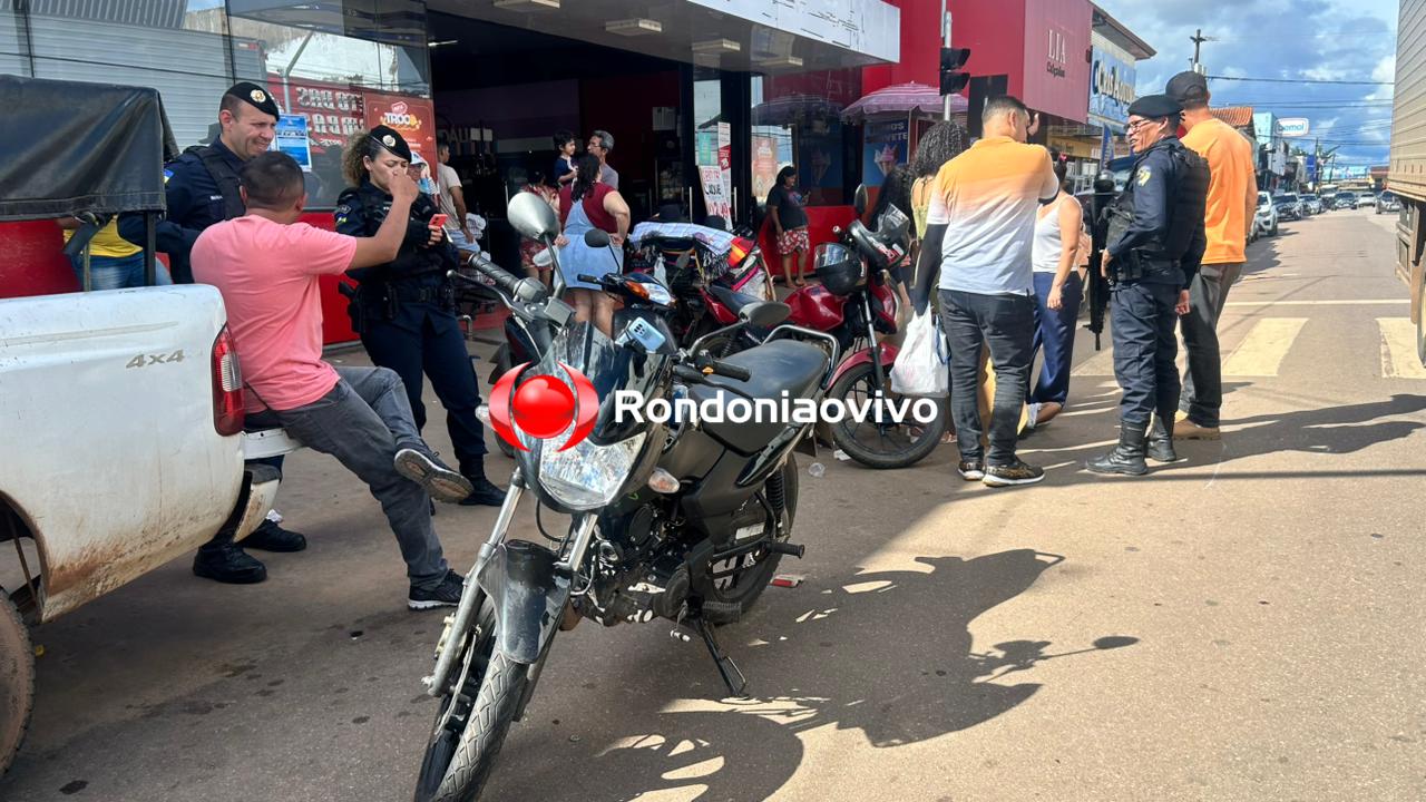VÍDEO: Mulher é atropelada na faixa de pedestre em frente de supermercado