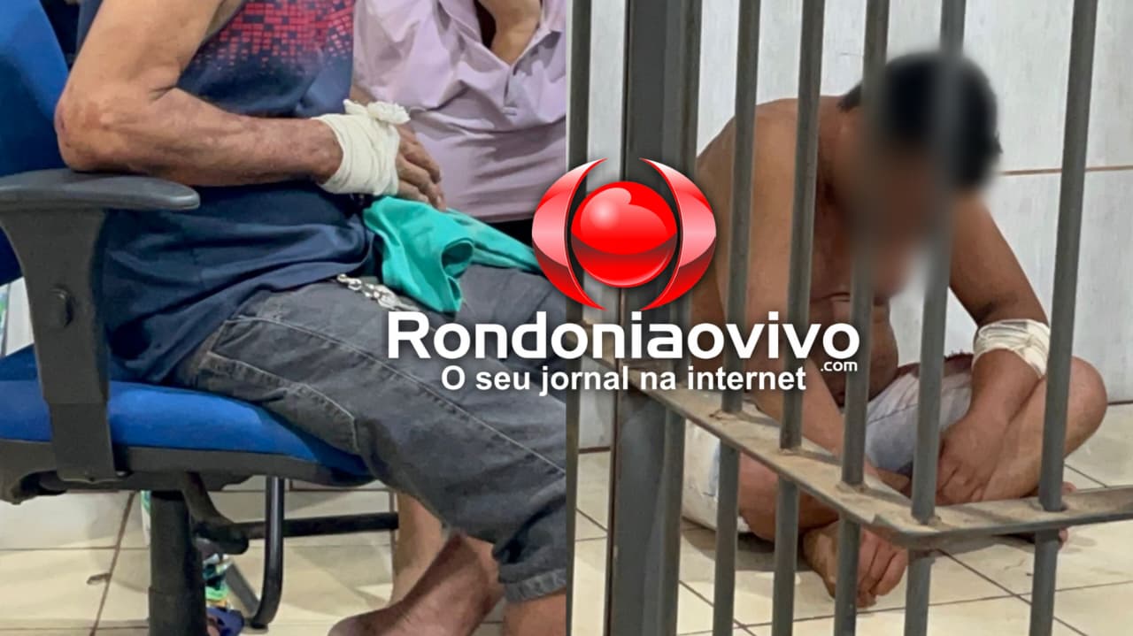 APÓS BEBEDEIRA: Homem é preso por agredir o filho e vizinho a cadeiradas