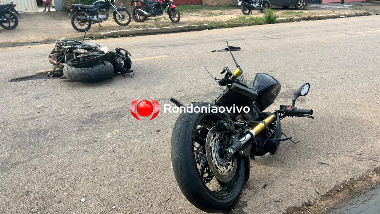 URGENTE: Hornet 600 parte ao meio em violento acidente na Alexandre Guimarães