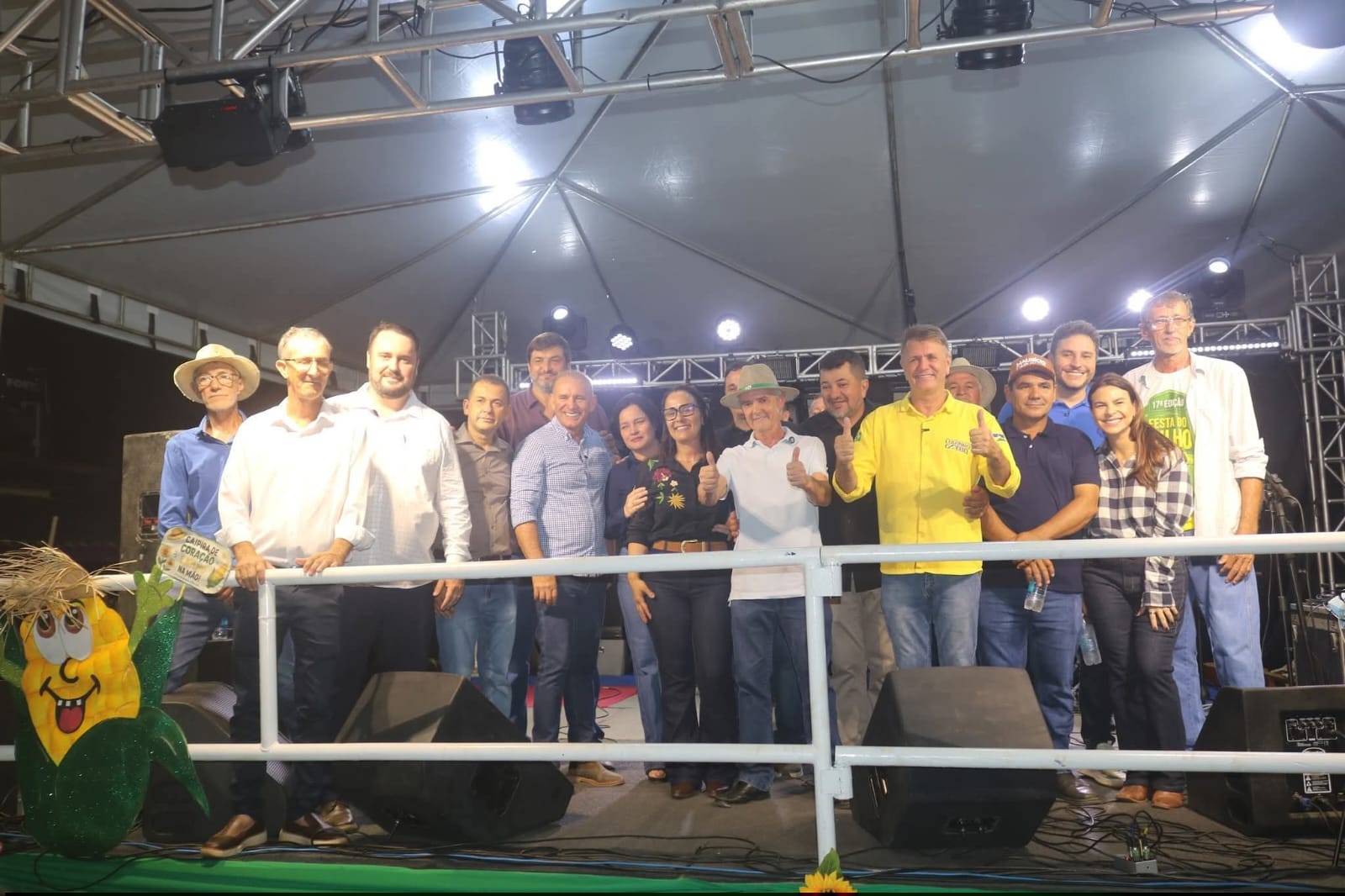 LUIZINHO GOEBEL: Deputado destaca união e fortalecimento da cultura durante a 17ª Festa do Milho 