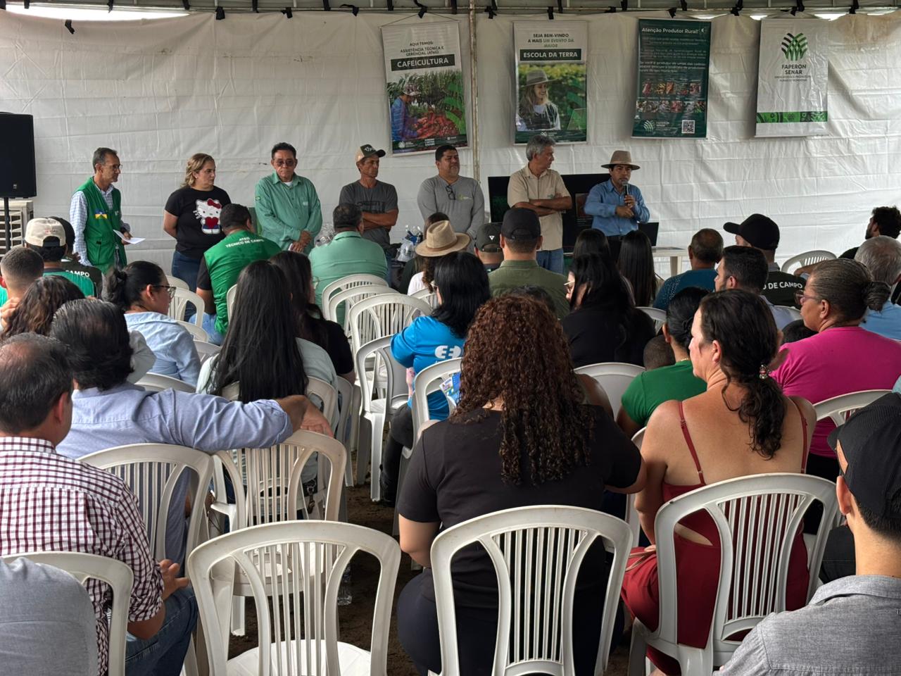 FAPERON/SENAR : Sistema promove Dia de Campo da Cafeicultura em Candeias do Jamari