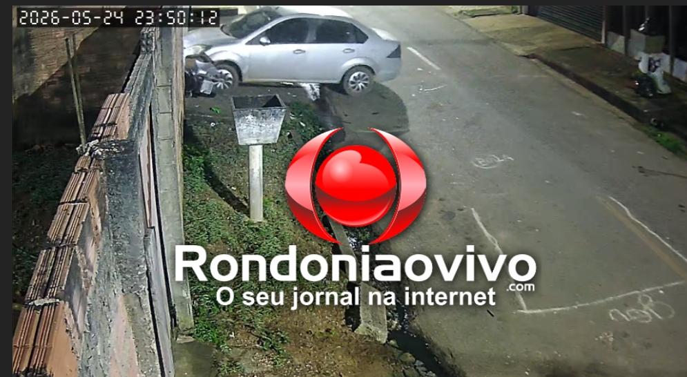 VÍDEO: Ex-marido derruba portão com carro, destrói moto e ameaça mulher de morte