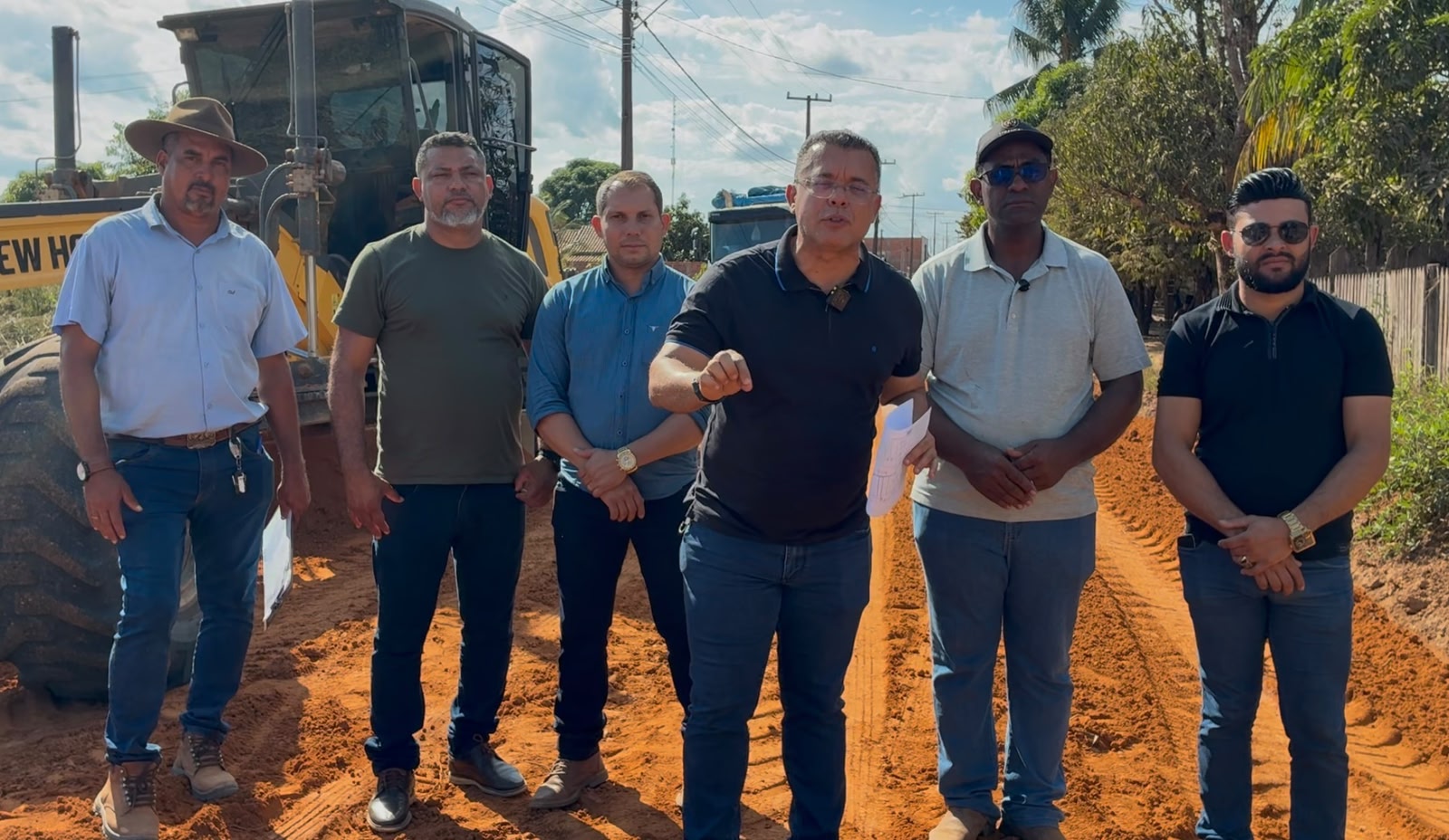 INVESTIMENTO HISTÓRICO: Marcélio Brasileiro anuncia 9 km de pavimentação para Nova Dimensão