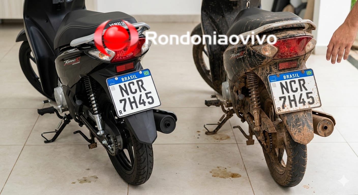 CERCO: Equipe da Semtran intercepta homem com motocicleta clonada